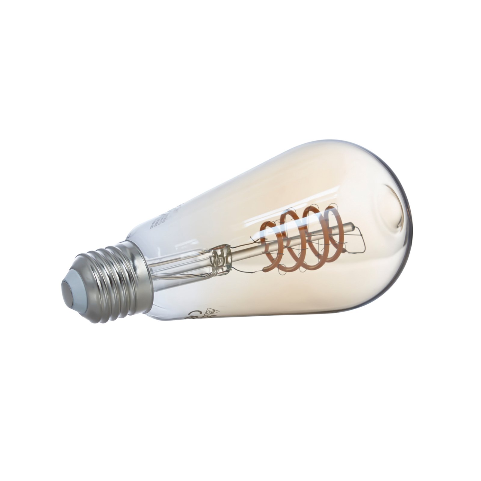 LUUMR Älykäs LED-lamppu E27 ST64 keltainen 4.9W Tuya WLAN