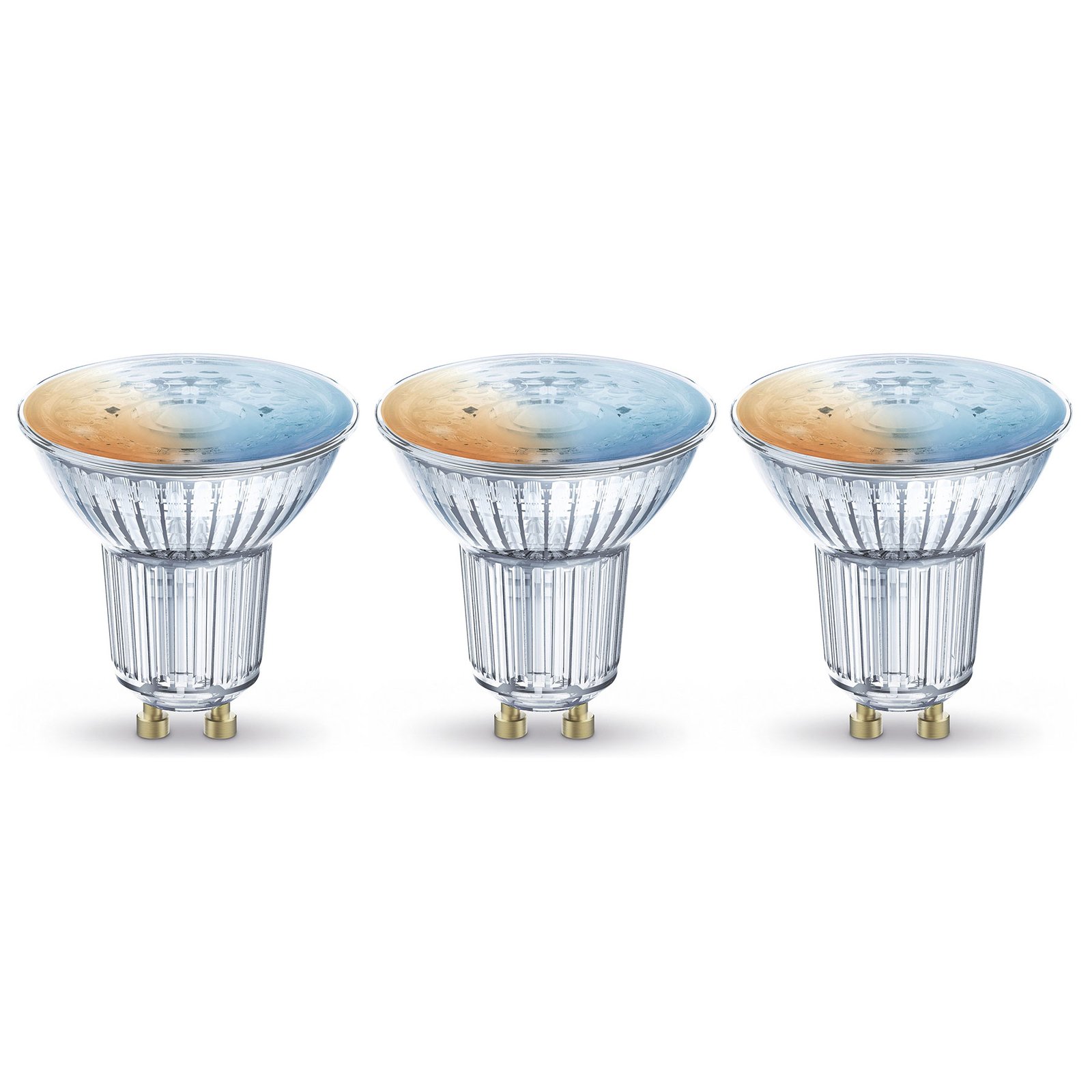 LEDVANCE SMART+ Wi-Fi GU10 reflector 4.9W CCT x3