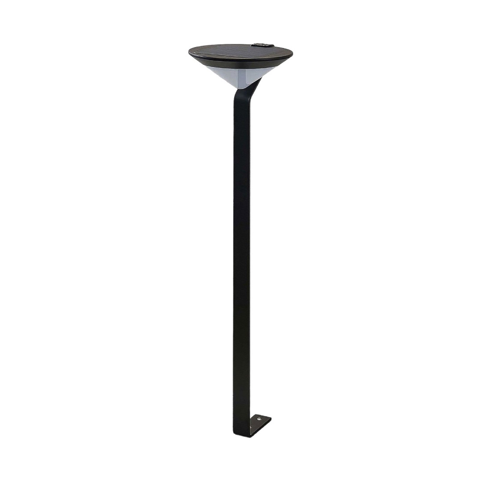 Lindby Clamor candeeiro de caminho LED solar com sensor PIR