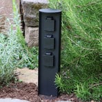 Socket pilar, 3 conexiones, MAX. 3.500 W