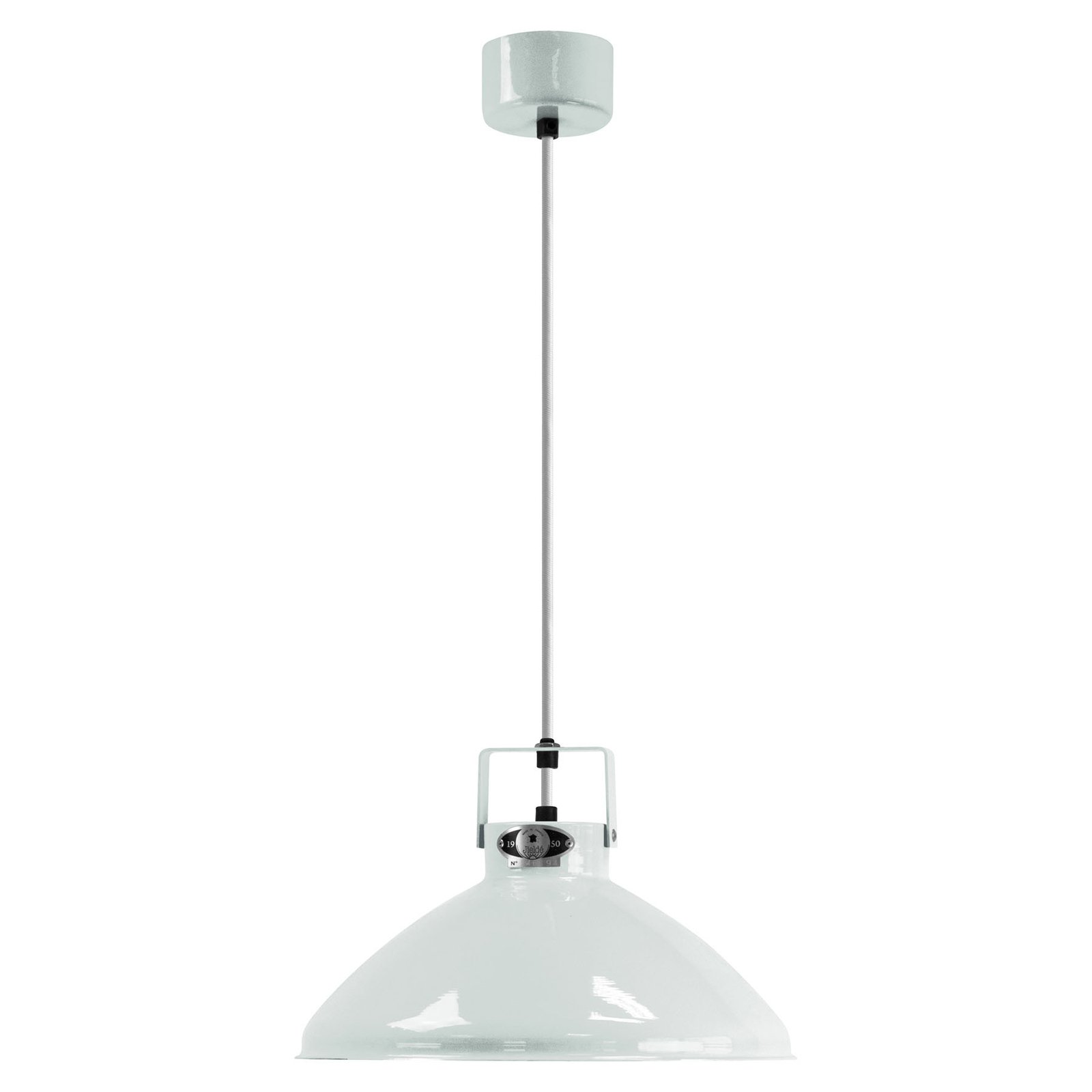 Jieldé Beaumont B240 hänglampa vit glänsande