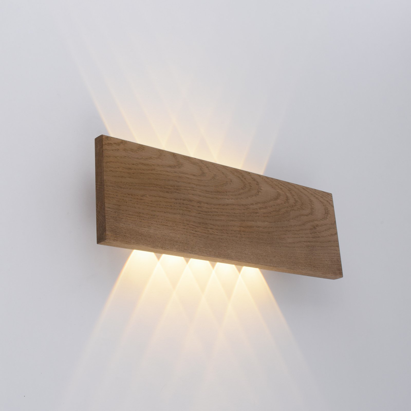 Paul Neuhaus Palma LED LED perete de iluminat din lemn 45 cm