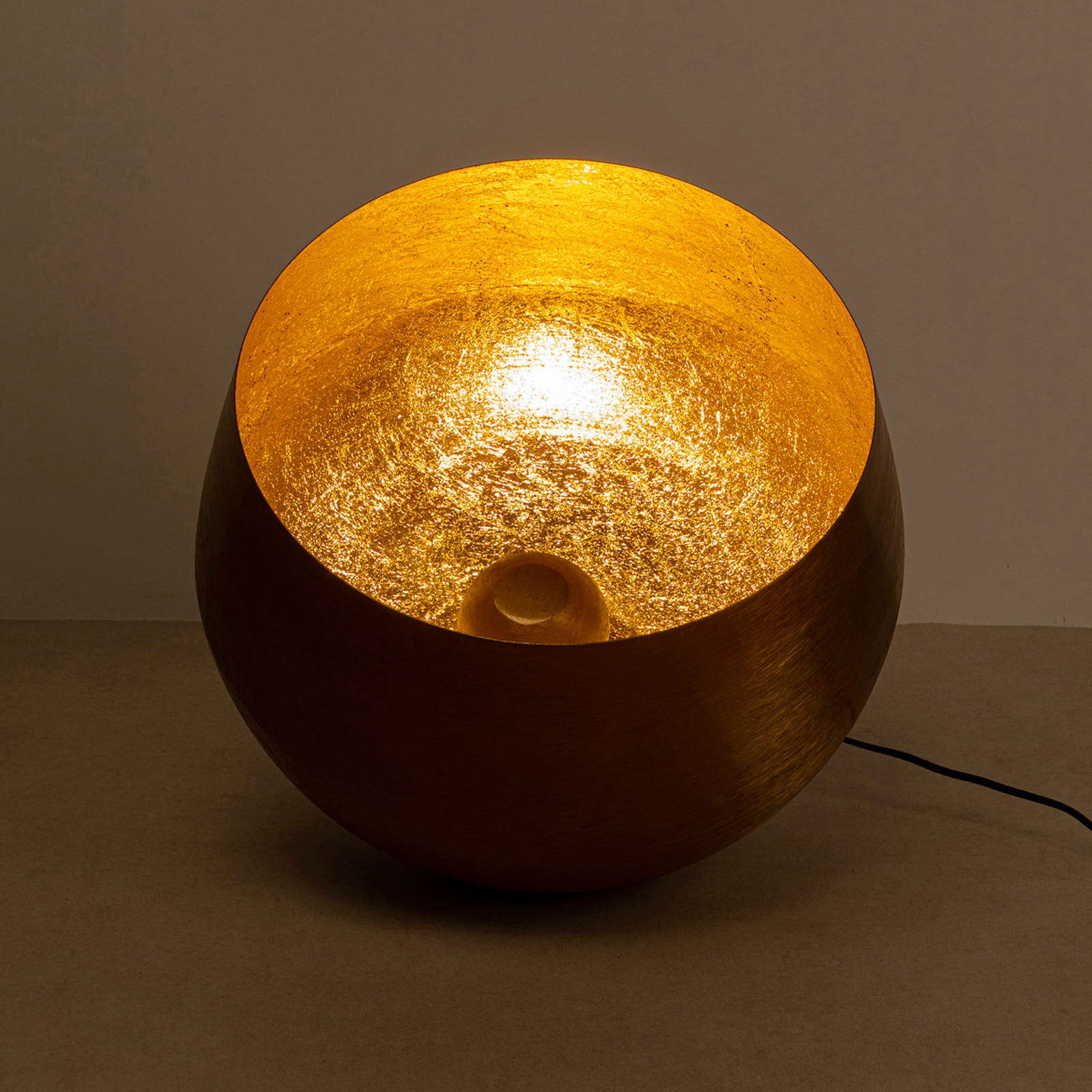 KARE Apollon lampe de sol, or, Ø 50 cm
