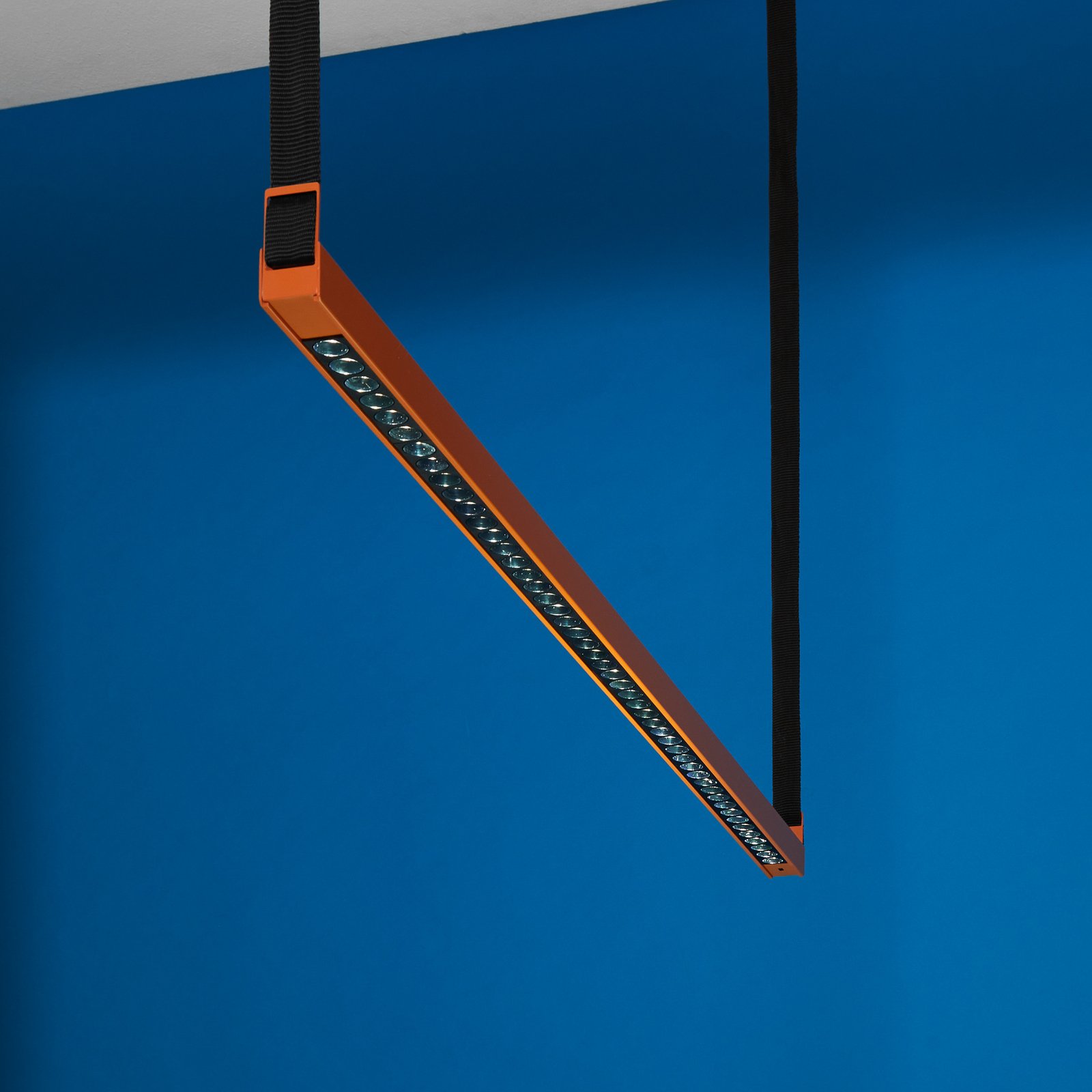 LOOM DESIGN LED pendant light Belto, orange
