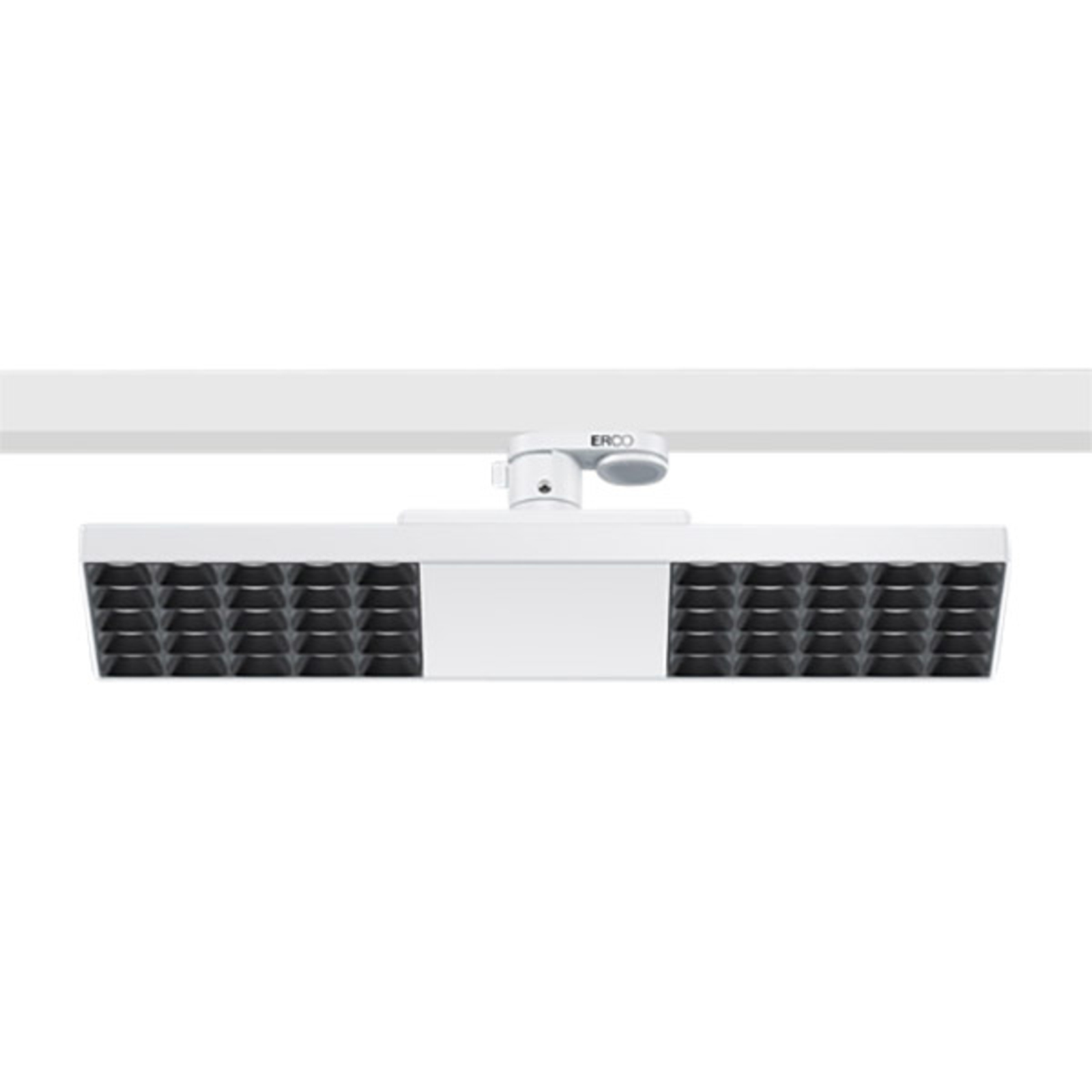ERCO Jilly 230V 15W oval wide 830 hvit/svart