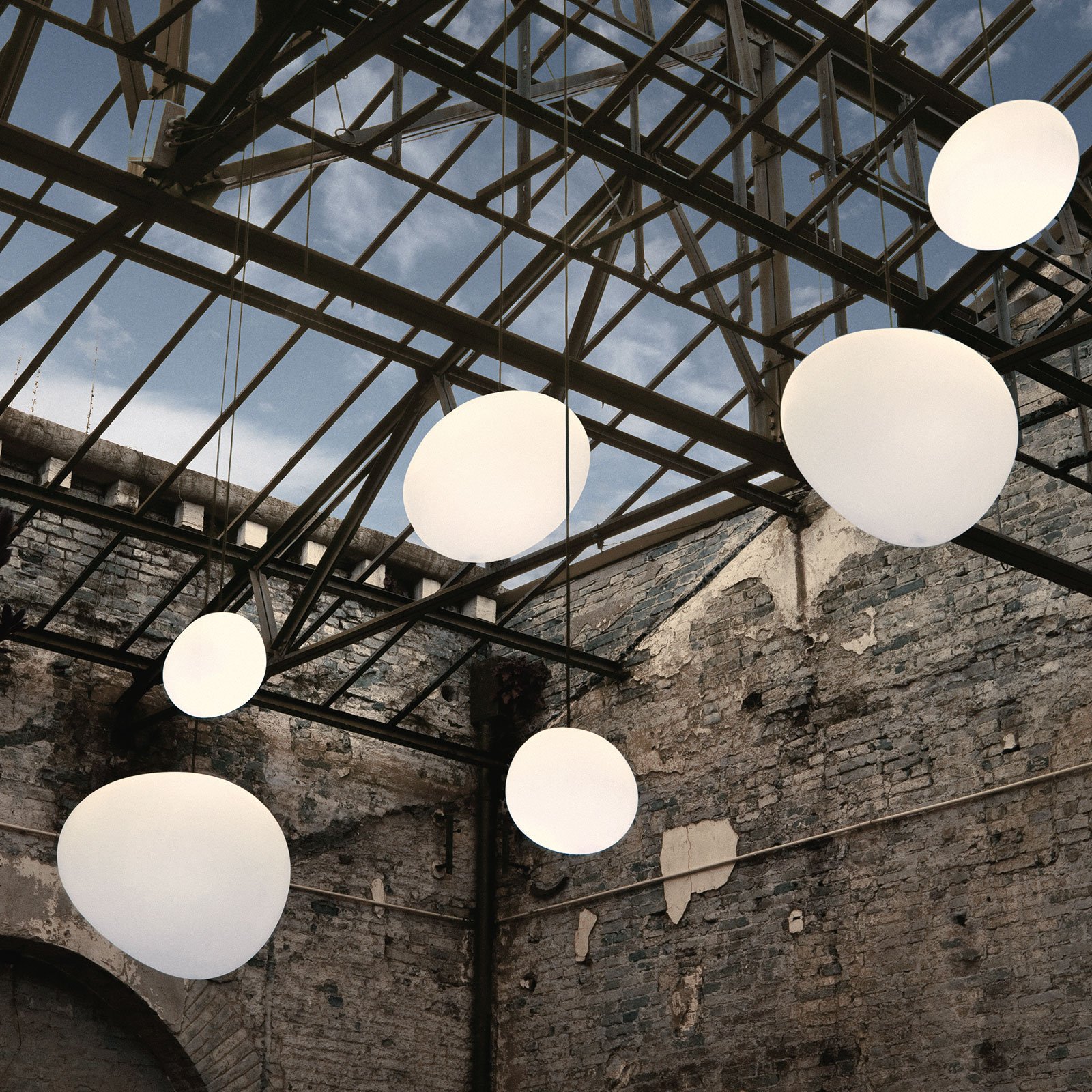 Foscarini Gregg media LED lampă suspendată LED, dimabil