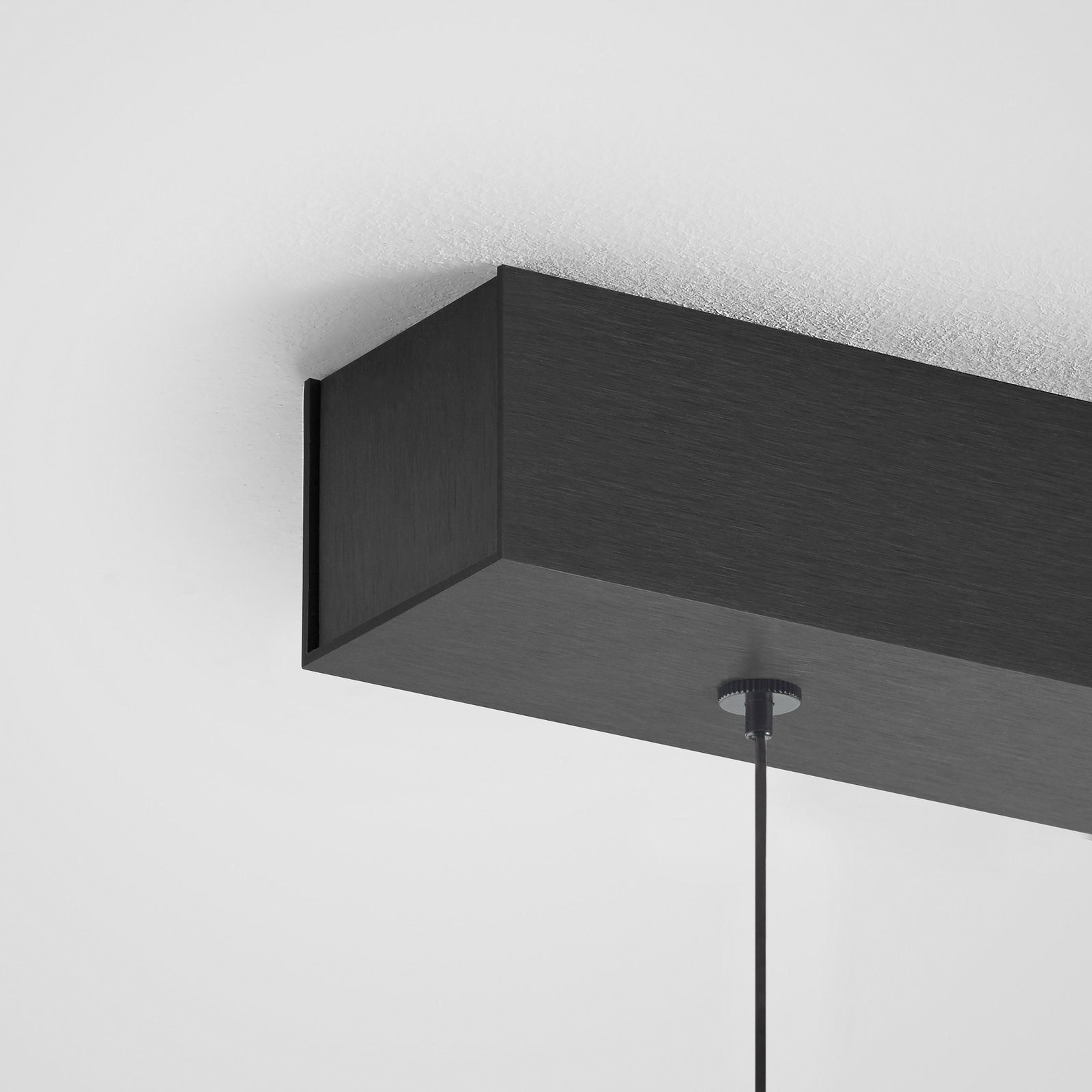 Quitani Persida hanglamp, 98 cm, slagmetaal, goud