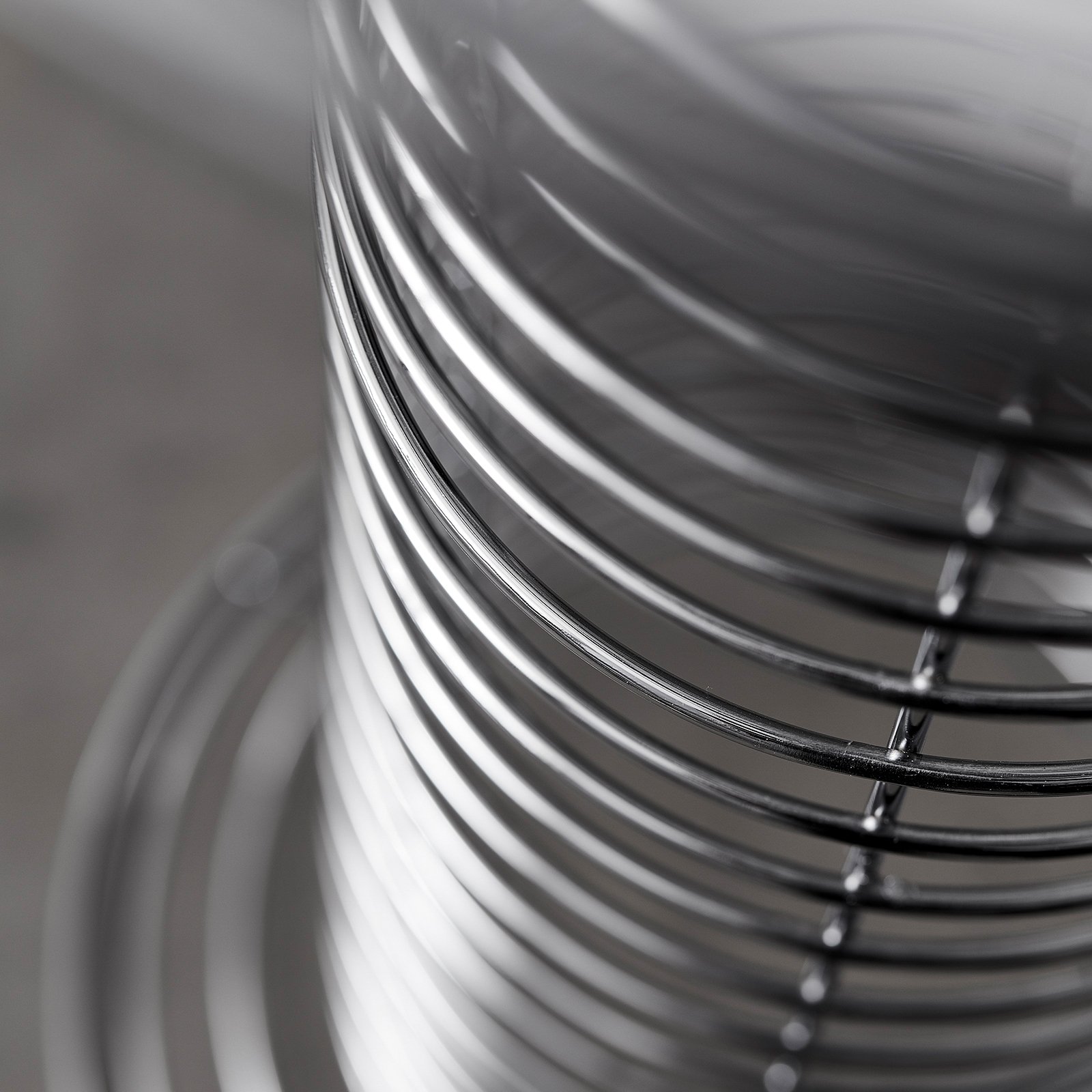 VERPAN Lámpara de pie Wire, blanca