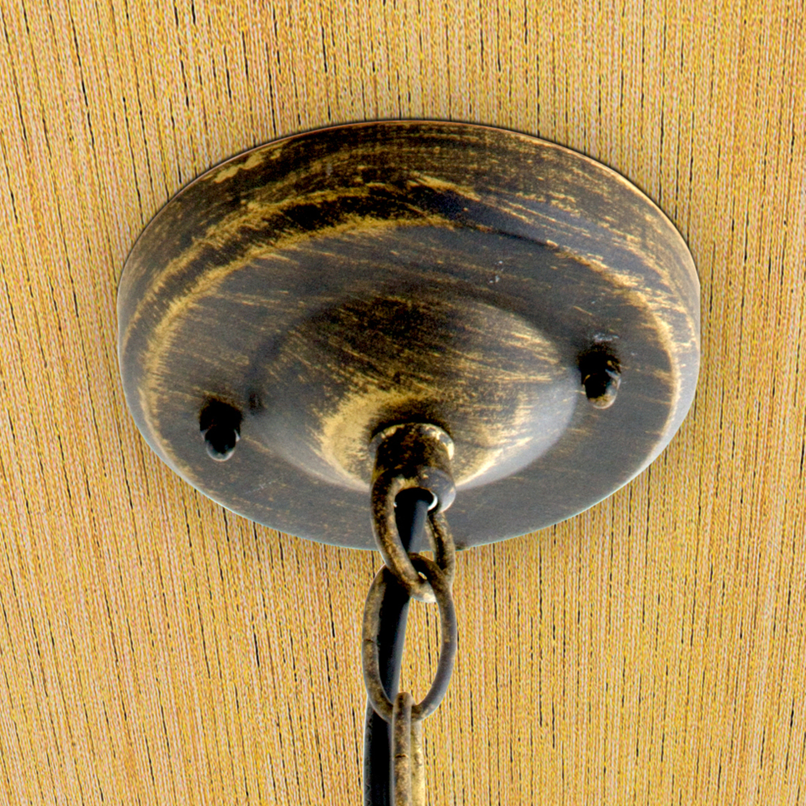 Met geblazen glas - hanglamp Margerite voor buiten
