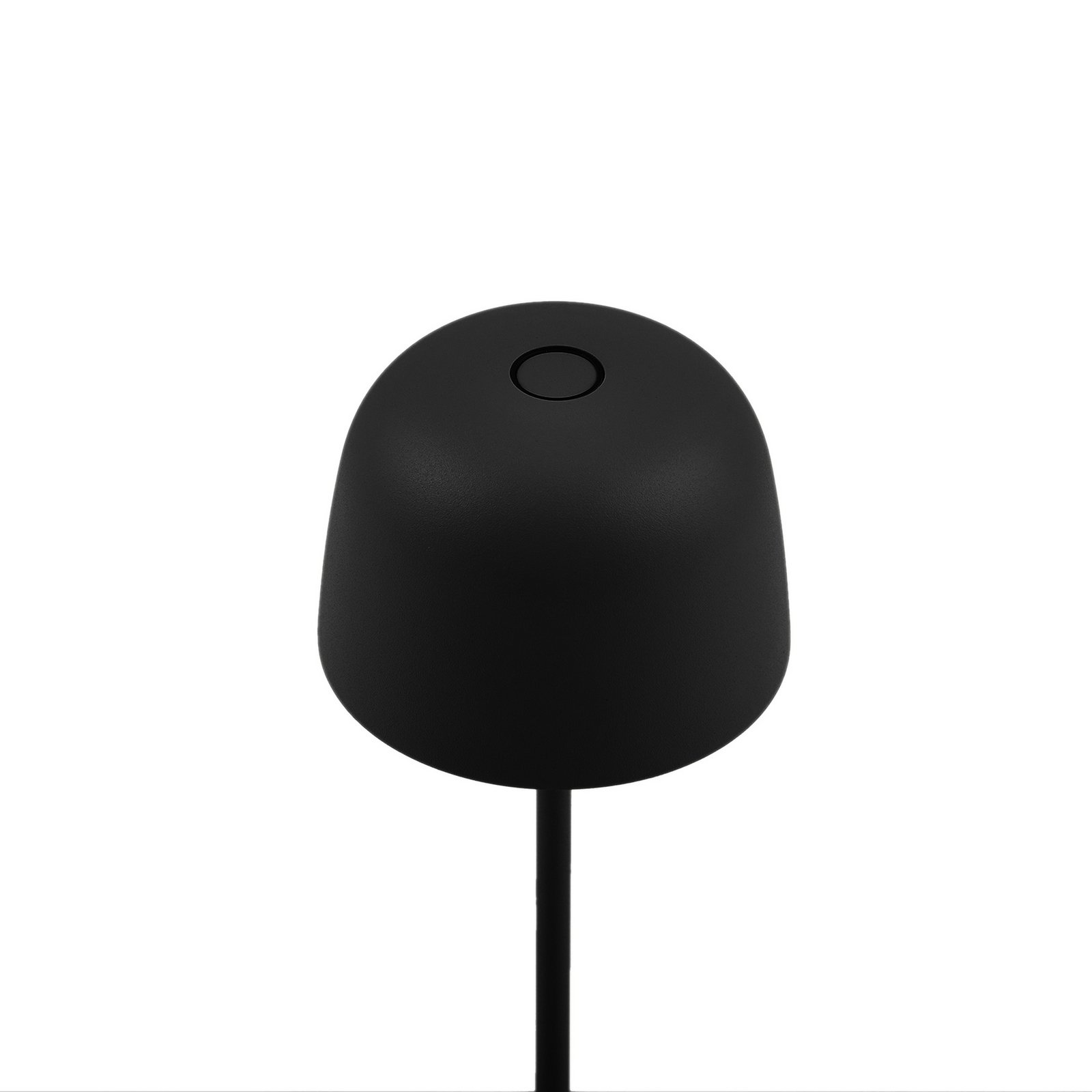 Lindby LED-Akku-Tischleuchte Arietty, schwarz, dimmbar, IP65