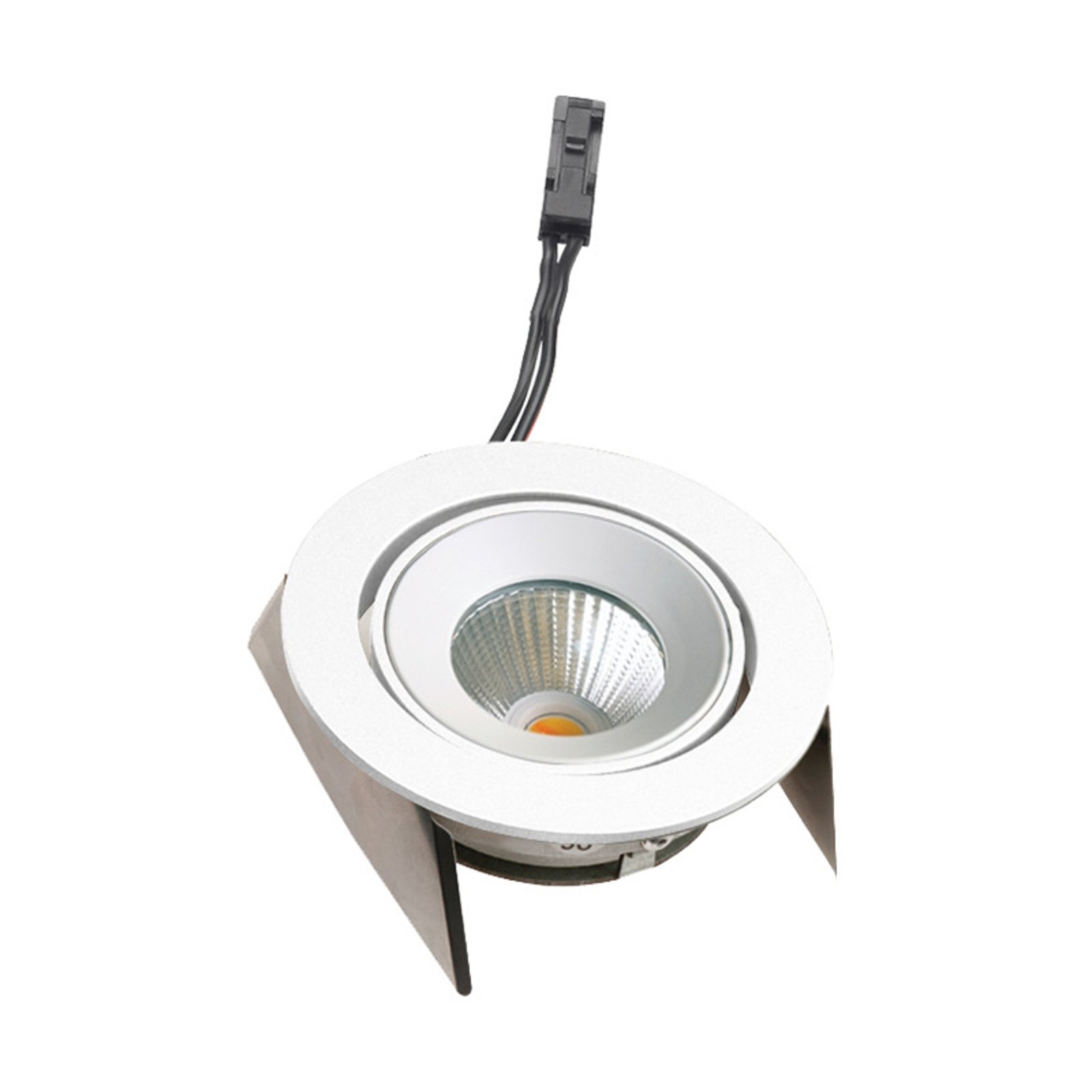 Lampă LED încastrată SR 68 43° Dim-to-Warm, alb