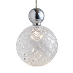 EBB & FLOW Uva L Ball argent clair petit carreau