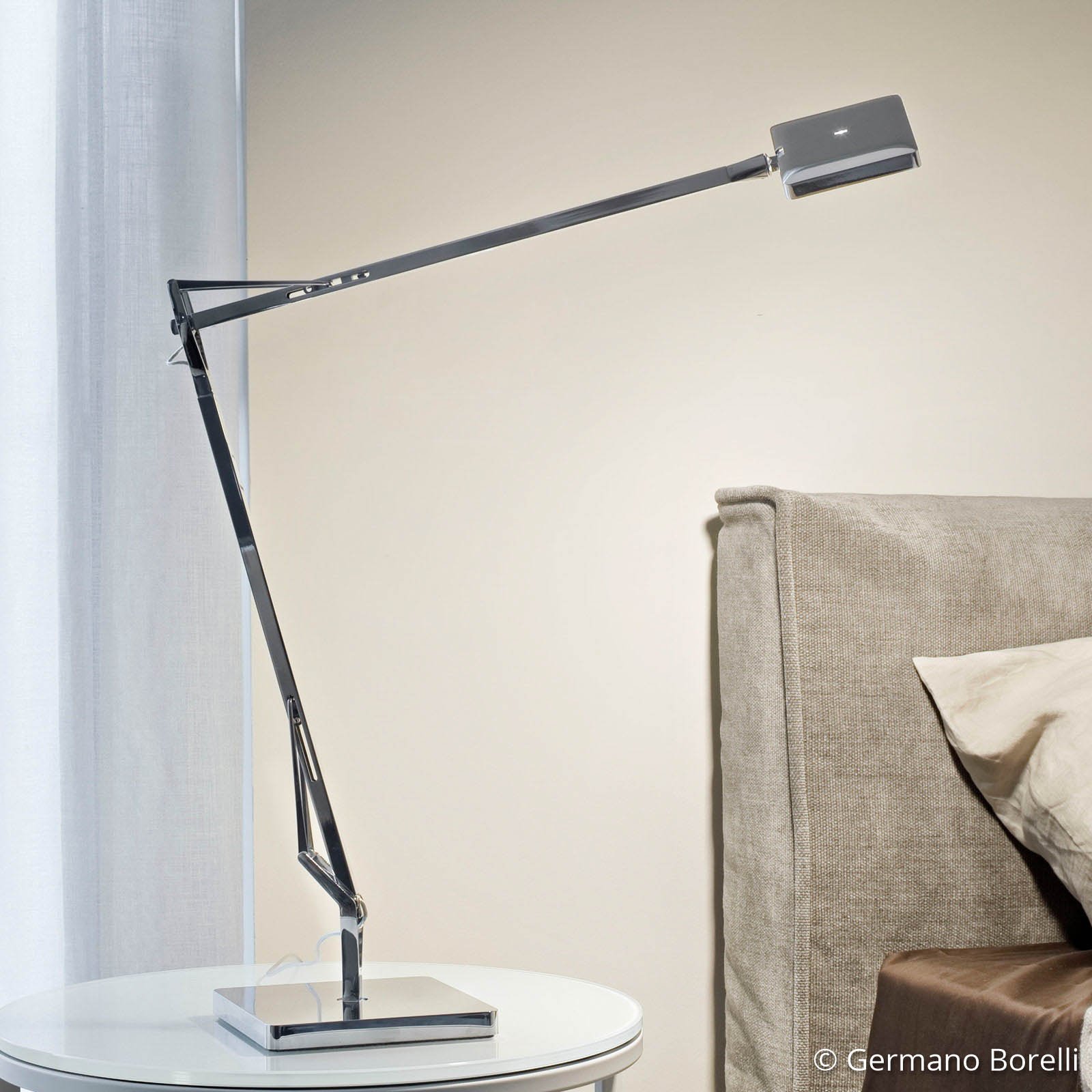 FLOS Kelvin Edge - LED stolna lampa antracit
