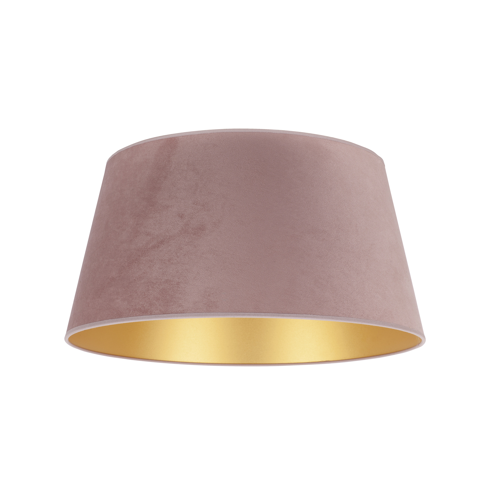 Lampenschirm Cone Höhe 25,5 cm, rosa/gold