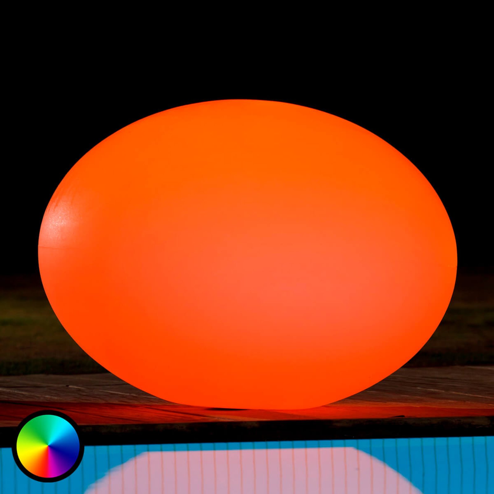 Πλωτό διακοσμητικό φως LED Flatball L