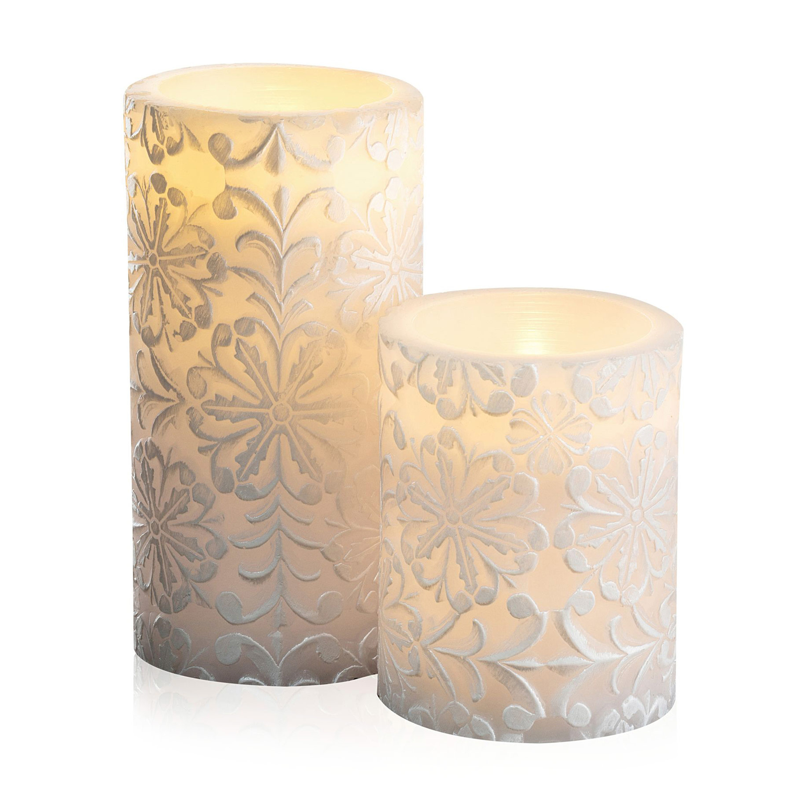 Pauleen Little Lilac Candle LED svijeće set od 2 komada