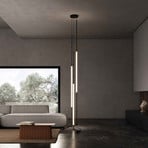 Karman Leda LED závesné svietidlo 3-pl., 20x100 cm