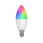 LUUMR Smart LED E14 C30 4.9W RGBW CCT ZigBee Hue