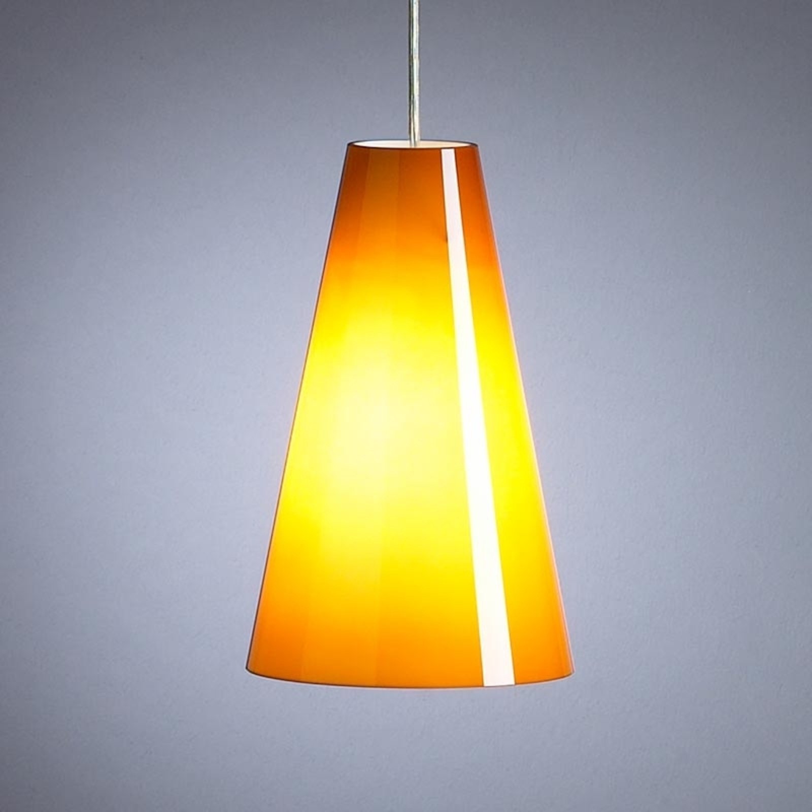 Lampada pensile di Schnepel, melone