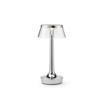 Flos LED-Akku-Tischleuchte Bon jour unplugged, chrom