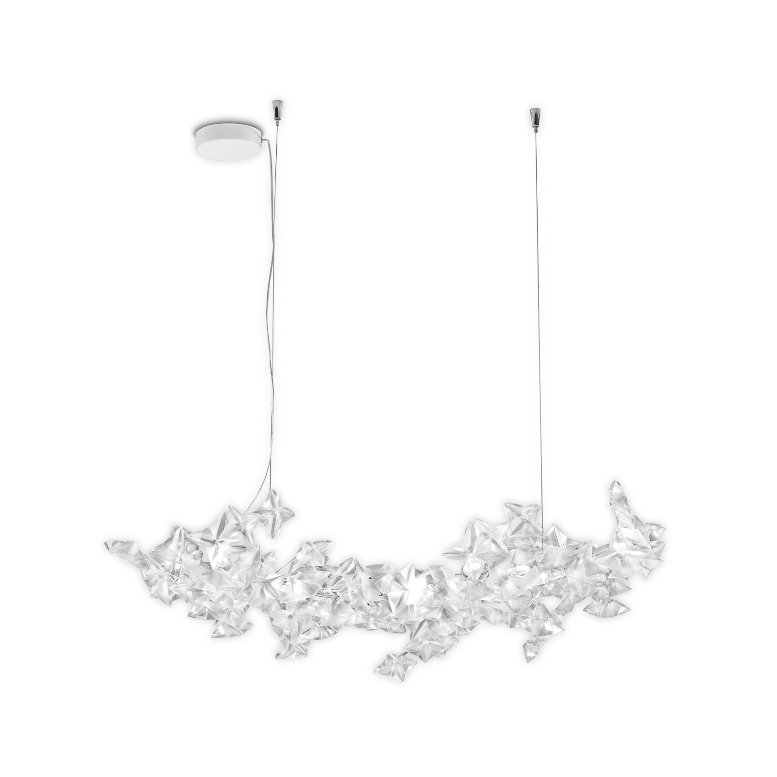 Slamp Hanami Suspension lógó lámpa, átlátszó kábel