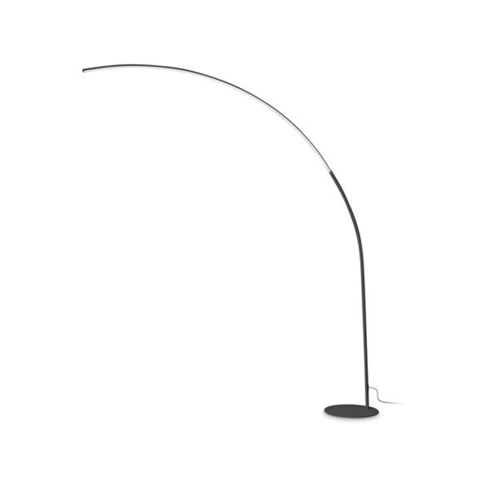 Ideal Lux LED talna svetilka Comet črna, kovinska, višina 210 cm