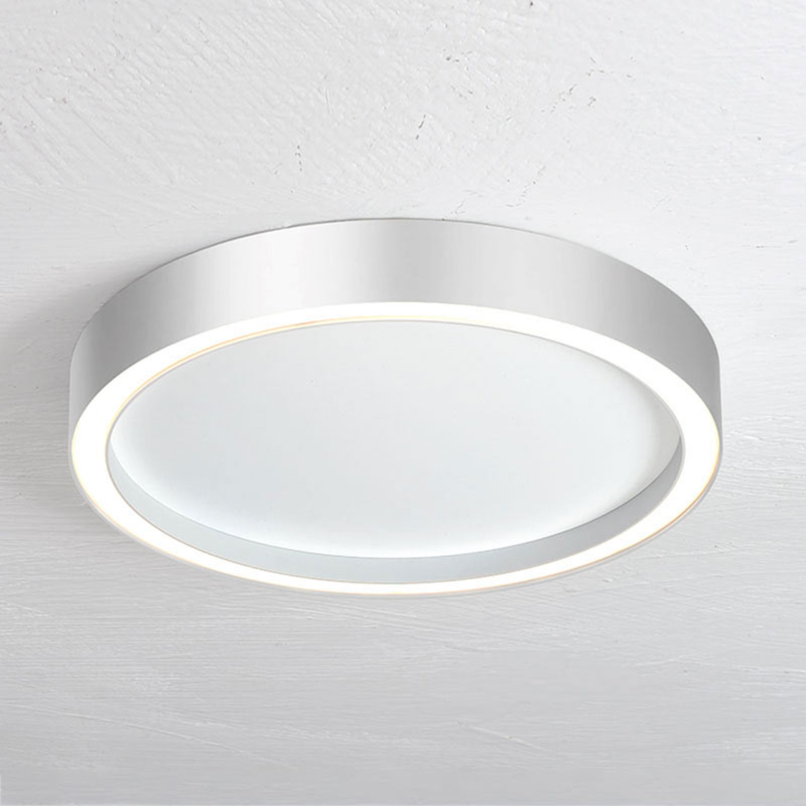 Bopp Aura LED stropna svetilka Ø 55cm bela/aluminij