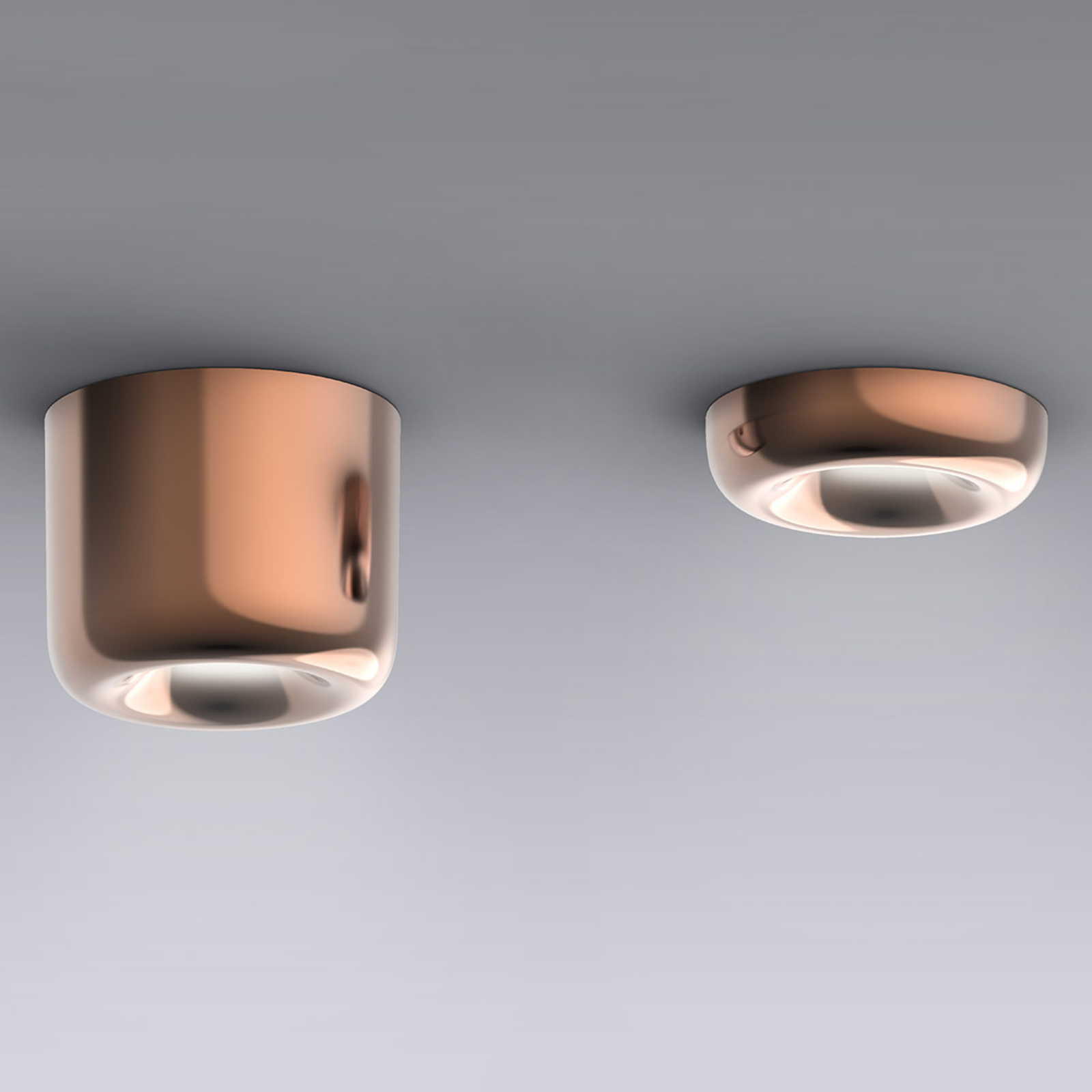 serien.lighting Cavity Recessed S, bronze