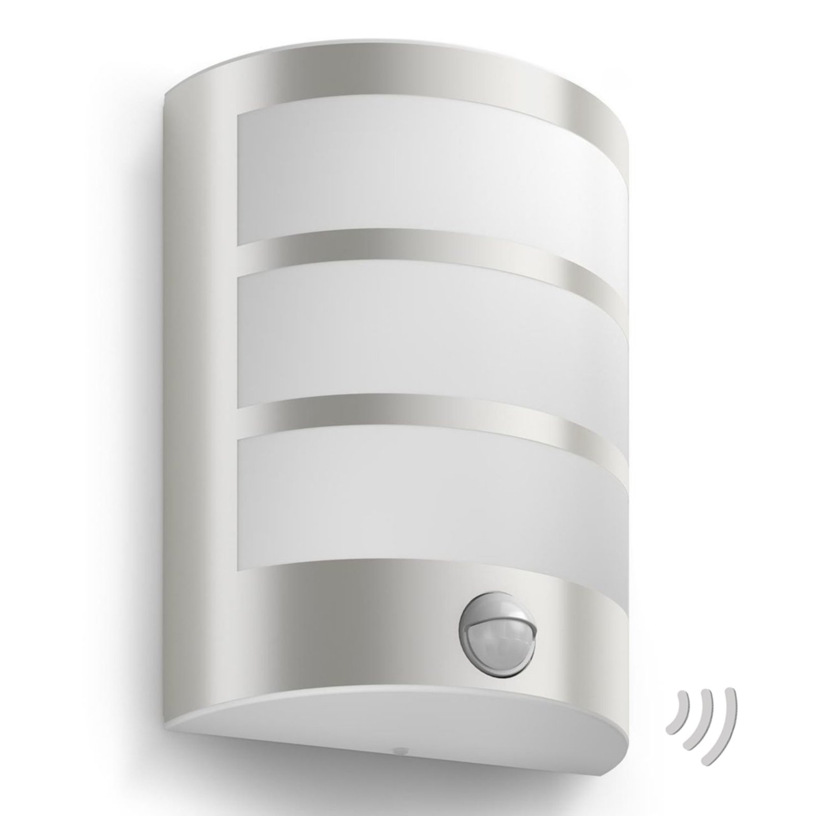 Skjønt LED-vegglys Python m. bev.-sensor