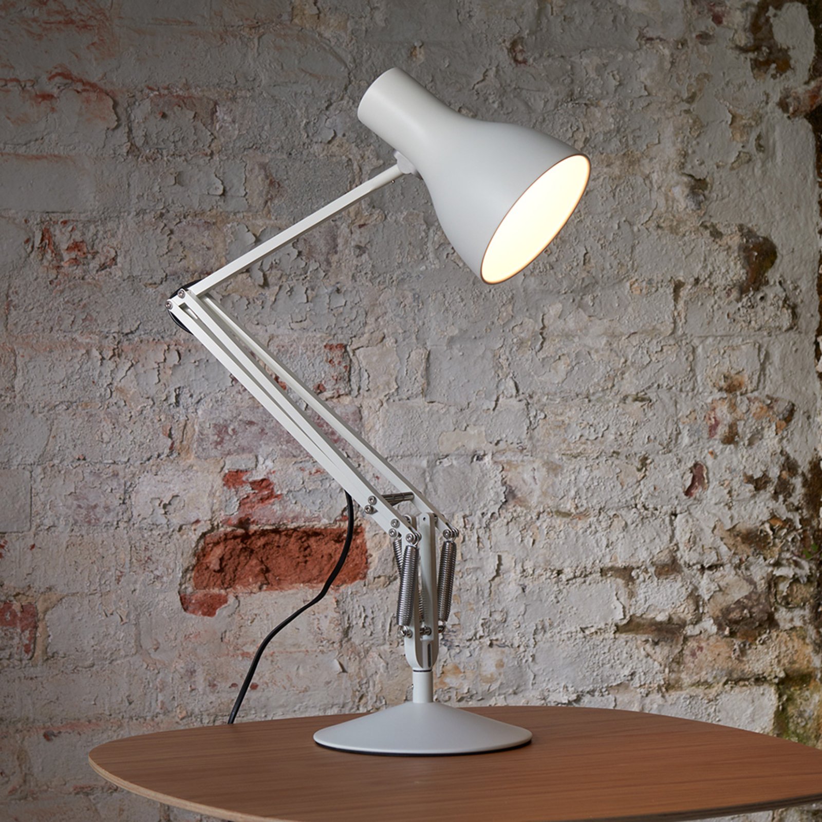 Anglepoise Type 75 lampă de masă alb alpin