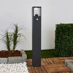 Lucande veilampe Klemens, 90 cm, sensor, antrasitt, E27