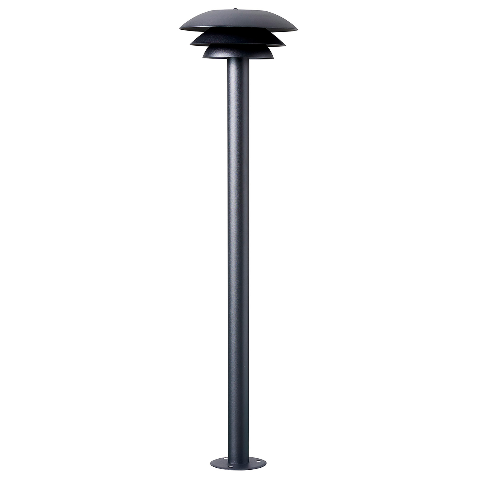Dyberg Larsen DL20 Външен болард черен Ø 20cm