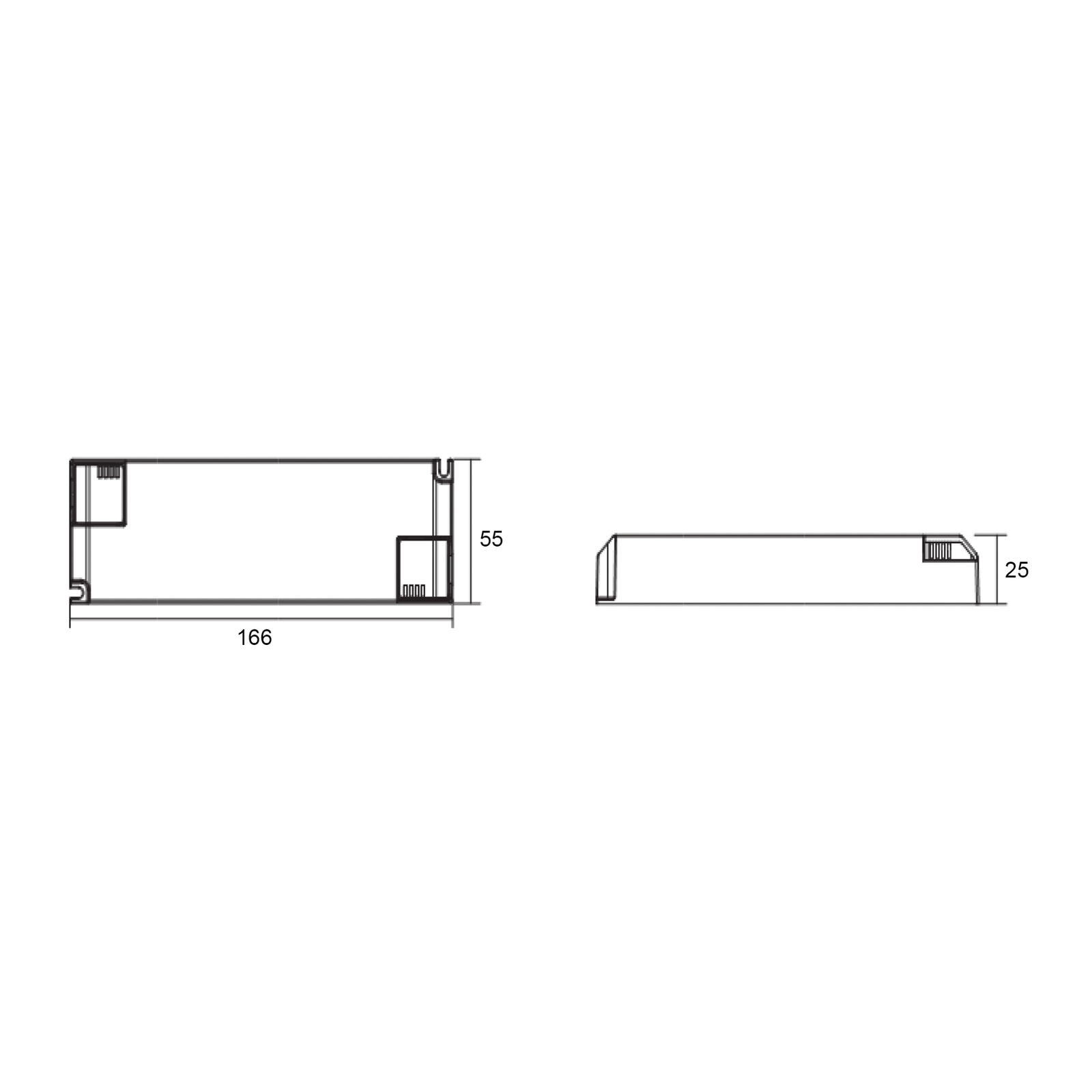 LED-Treiber Basic, DIM, CC, D105040NTF/40W