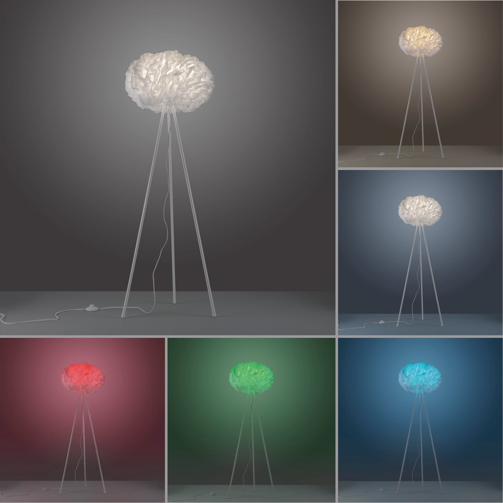 LOLA SMART piantana LED Naomi app CCT RGB