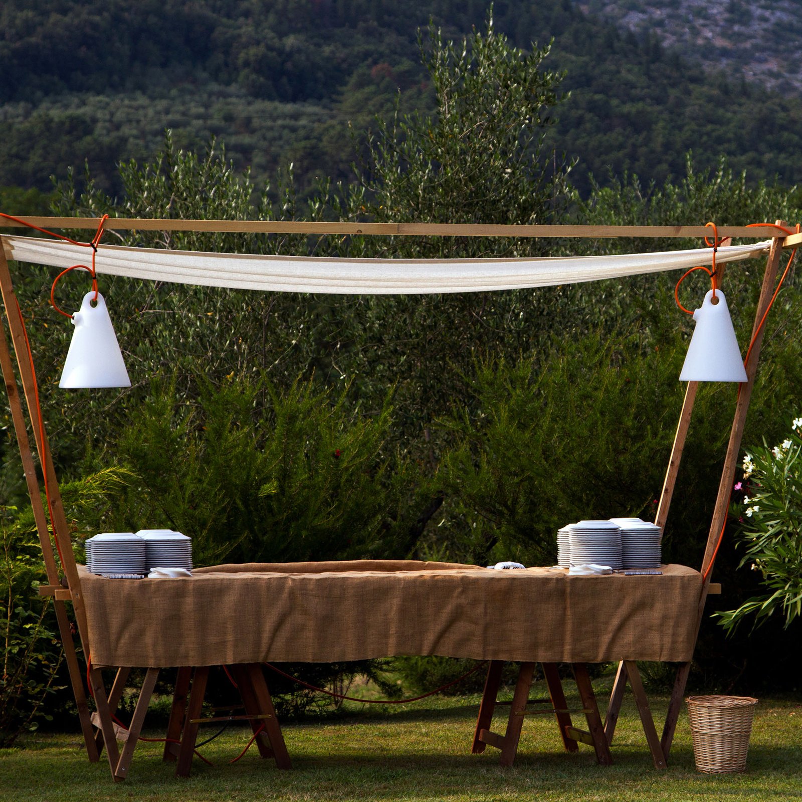 Martinelli Luce Trilly obesek z vtičem, Ø 45 cm
