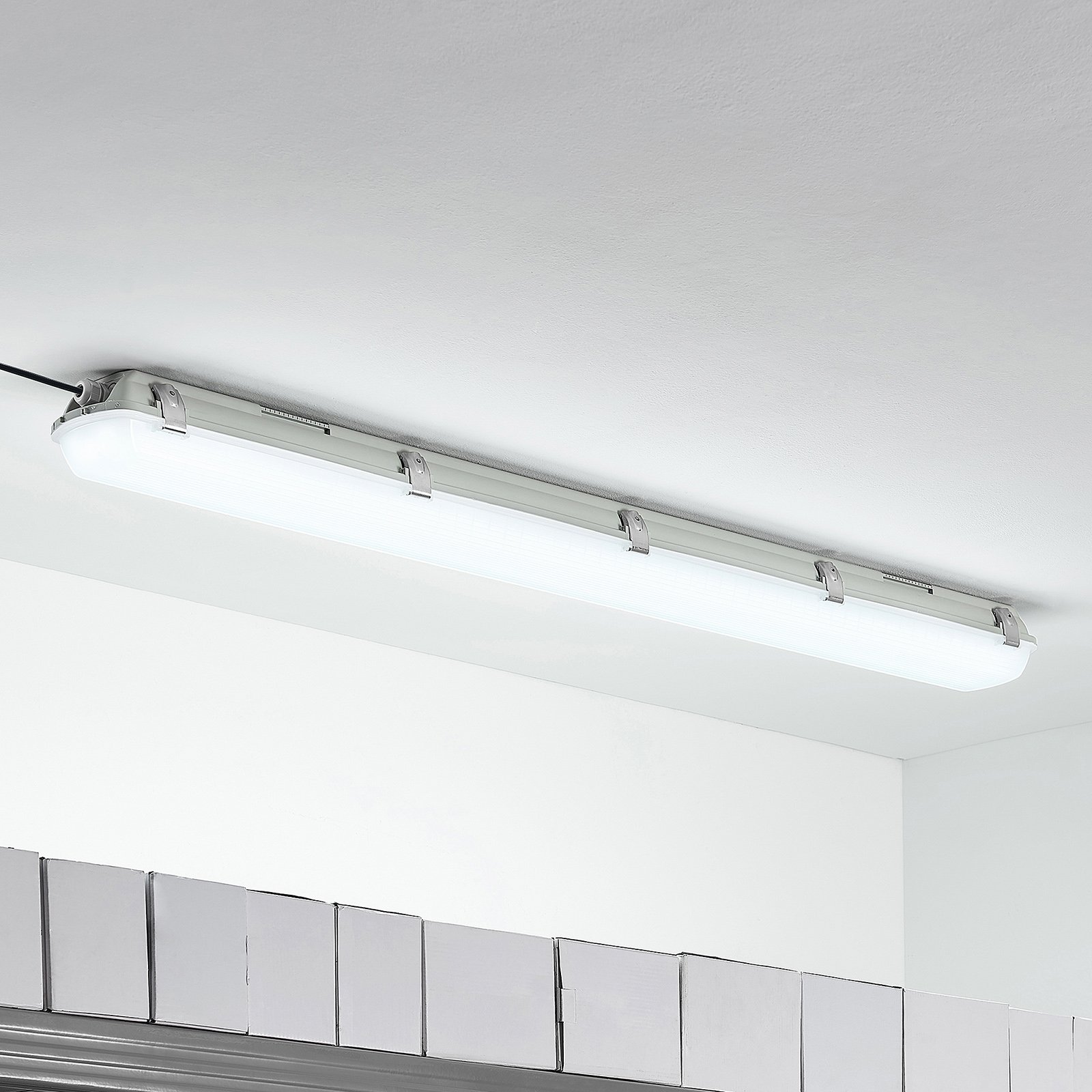 Arcchio Rao LED-Feuchtraumleuchte, Länge 121,5 cm