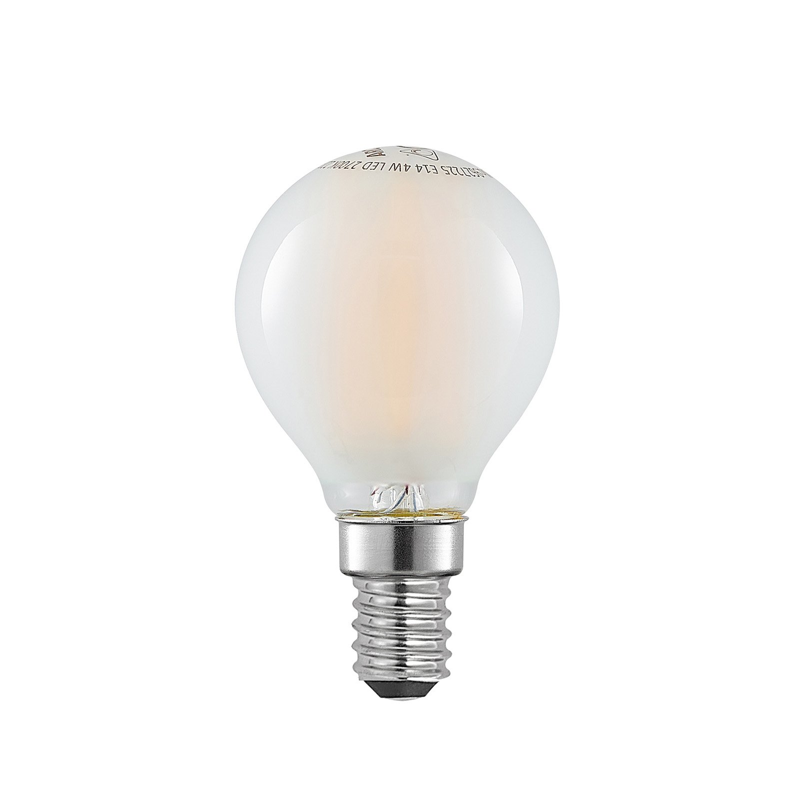 Arcchio bec LED, bec picătură, E14, 4W, mat 2,700K