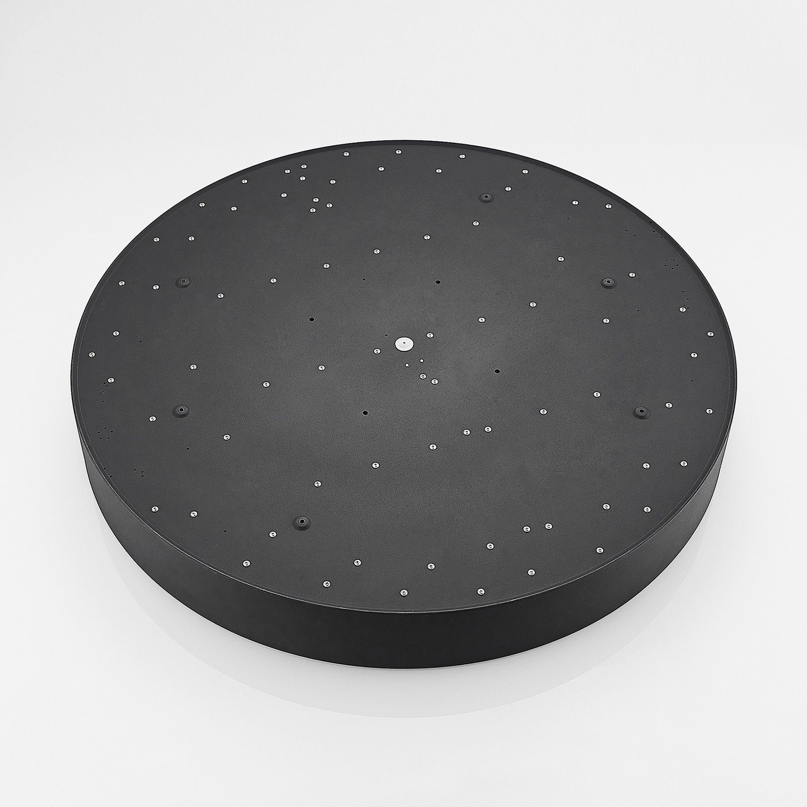 Arcchio LED-Deckenlampe Noabelle, Ø 80 cm, schwarz, Metall