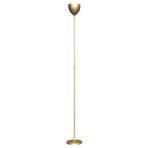 Rotaliana Drink LED vloerlamp, luxe goud