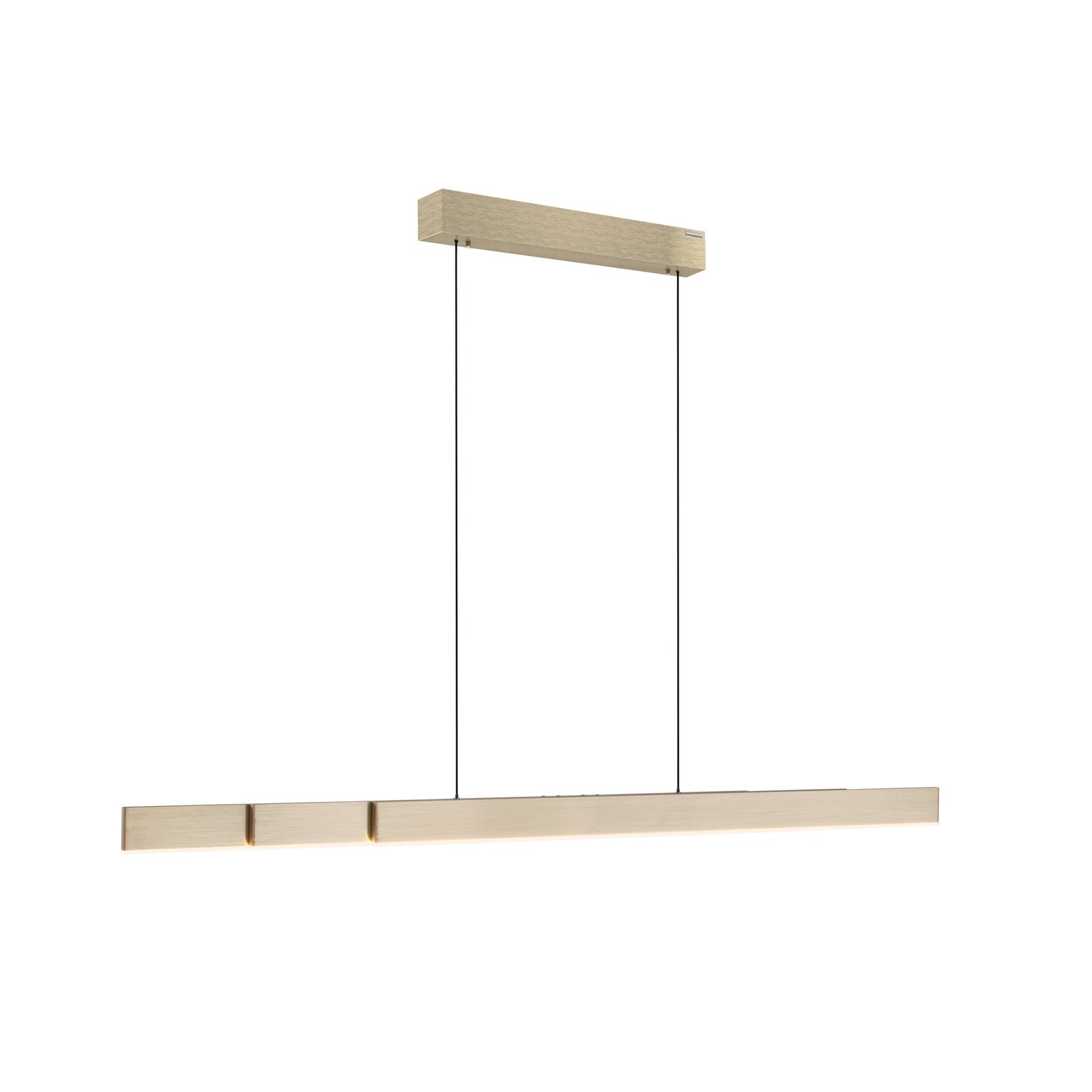 PURE Suspension LED Moto-Rise, laiton mat, aluminium CCT