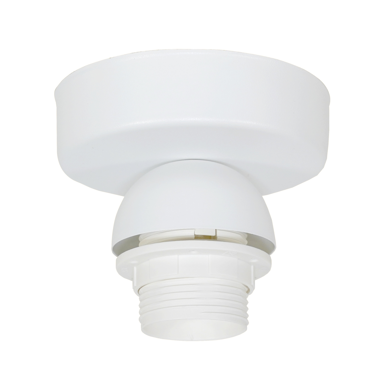 Euluna Trio ceiling lamp, jute, natural brown/white/raffia, Ø 45 cm