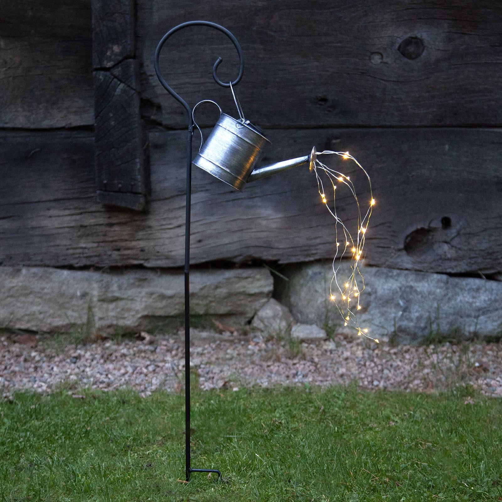 LED sončna svetloba Dew Drop Water Can