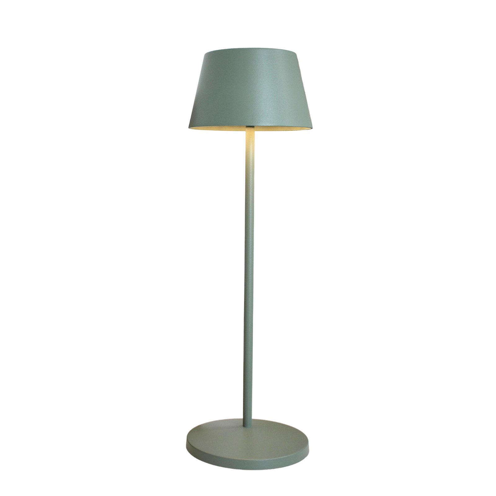 LOOM DESIGN LED oplaadbare terraslamp Modi groen-grijs 36 cm CCT