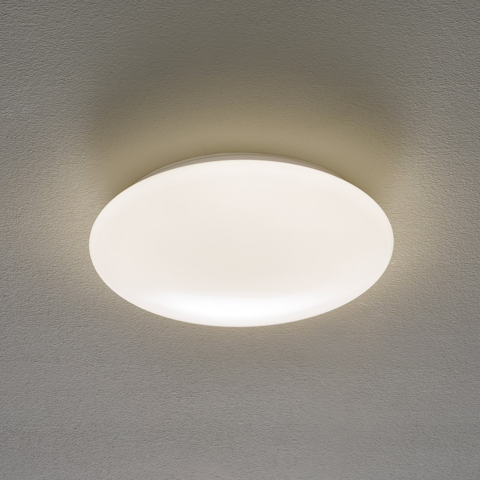 Plafoniera LED Porz IP44 sensore HF, bianco