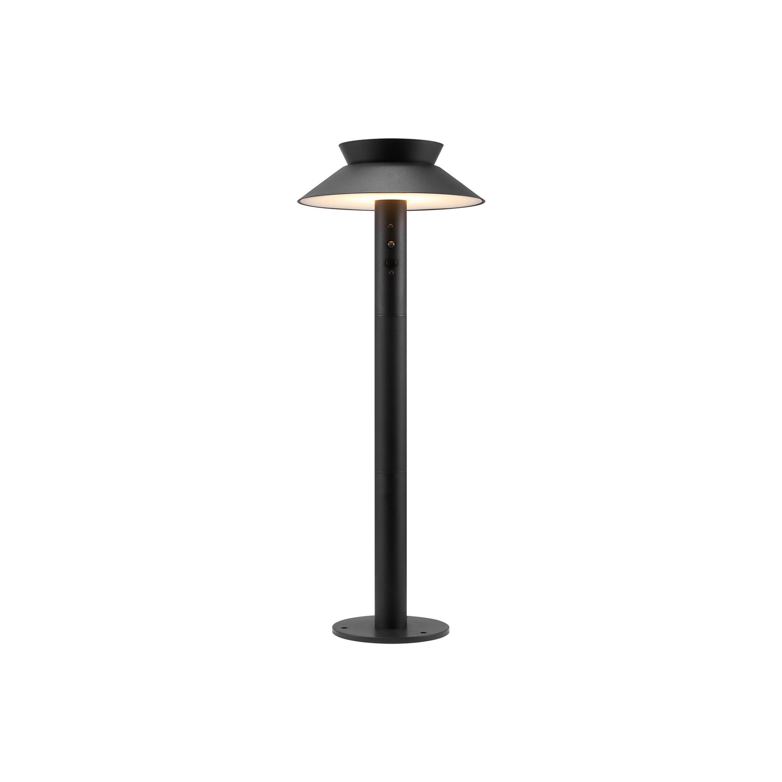 LED-Solar-Wegeleuchte Justina, Bewegungsmelder, schwarz