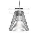 "Kartell Light-Air" LED pakabinamas šviestuvas, skaidrus